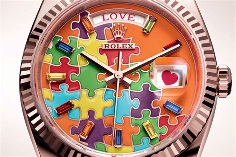 rolex emoji watch|rolex jigsaw puzzle dial.